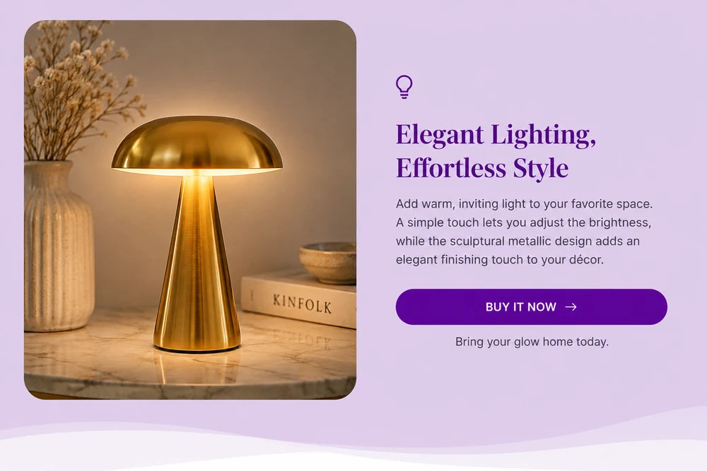 Avenlume Mushroom Glow Lamp